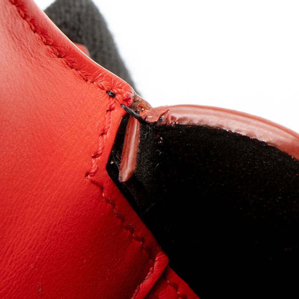 Givenchy Calfskin Pandora Box Logo Strap Mini Shoulder Bag - Calfskin - Red by Givenchy - Image 10
