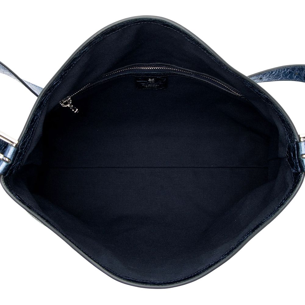 Givenchy Metallic Leather Voyou Medium Hobo - Metallic Leather - Blue by Givenchy - Image 7