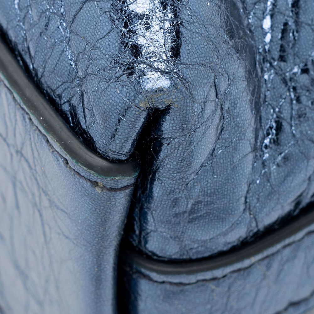 Givenchy Metallic Leather Voyou Medium Hobo - Metallic Leather - Blue by Givenchy - Image 10