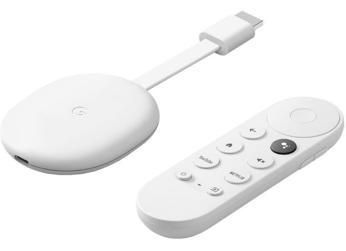 Google Chromecast with Google TV 4K - Snow by Google - Refurbished - Very Good condition - US$100.49