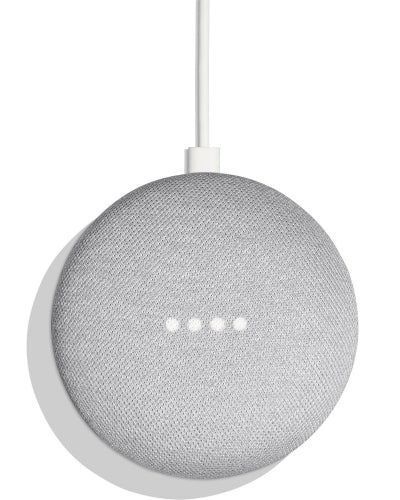 Google Home Mini Smart Speaker - Chalk by Google - Refurbished - Good condition