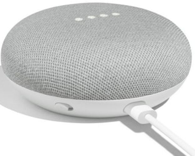 Google Home Mini Smart Speaker (2-Pack) - Chalk by Google - Image 5