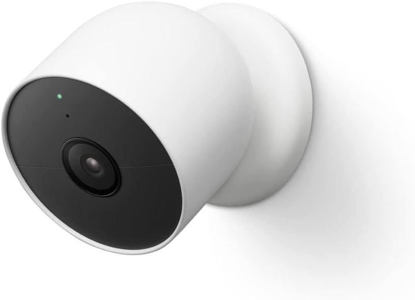 Google Nest Cam 2nd Gen (Outdoor or Indoor) - White by Google - Refurbished - Very Good condition - US$201.49