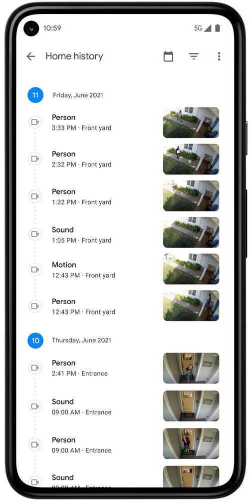 Google Nest Cam (Battery) for Outdoor or Indoor 2nd Gen (G3AL9) 2-Packs - Snow by Google - Image 6