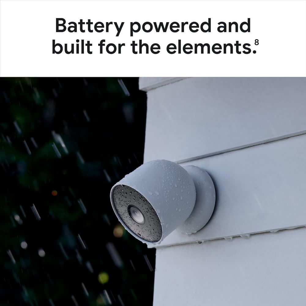 Refurbished Google Nest Cam (Battery) for Outdoor or Indoor 2nd
