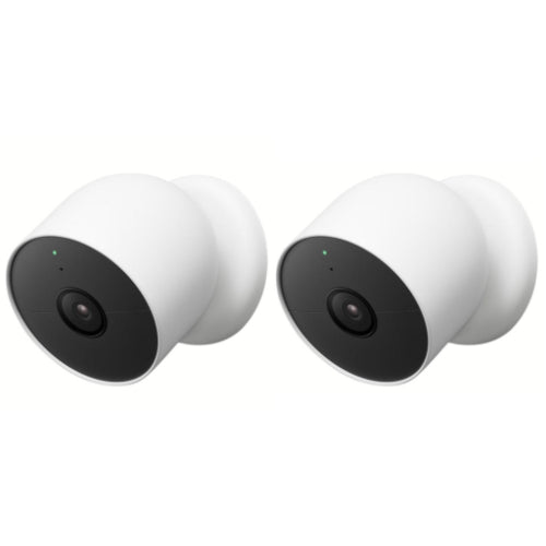 Google Nest Cam Outdoor or Indoor (2pcs) - White by Google - Refurbished - Very Good condition - US$504.99