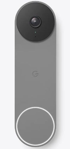 Google Nest Doorbell (Battery) Camera - Ash by Google - Refurbished - Very Good condition - CA$172.48