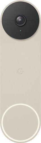 Google Nest Doorbell (Battery) Camera - Linen by Google - Refurbished - Very Good condition - US$126.99