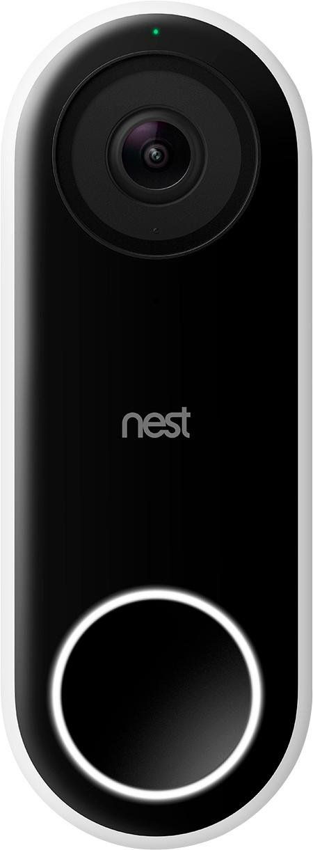 Google Nest Doorbell (wired) Smart Wi-Fi Video Doorbell - White/Black by Google - Refurbished - Excellent condition - US$80.49