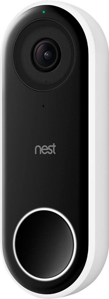 Google Nest Doorbell (wired) Smart Wi-Fi Video Doorbell - White/Black by Google - Image 2