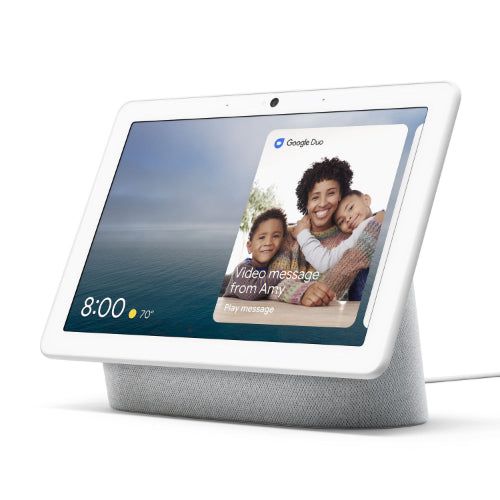 Google Nest Hub Max 10" HD Touch Smart Display & Home Assistant - Chalk by Google - Refurbished - Very Good condition - US$334.98