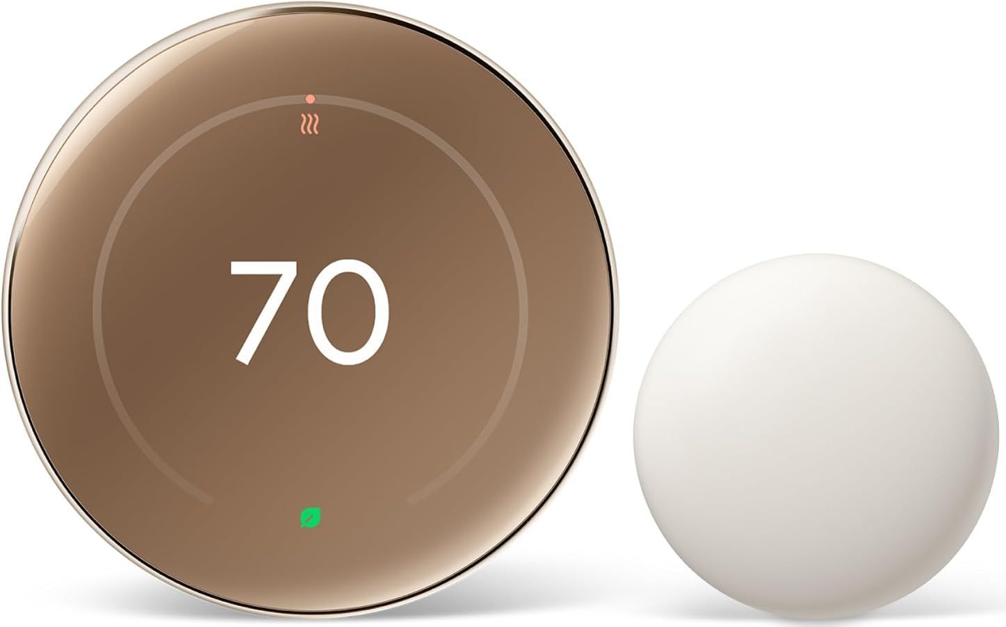 Google Nest Learning Thermostat (4th Gen) - Gold by Google - Refurbished - Brand New condition - CA$314.98
