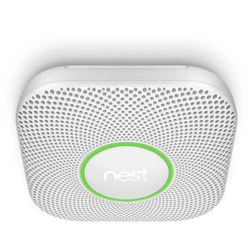 Google Nest Protect Smoke Alarm (2nd Gen) - White by Google - Image 2