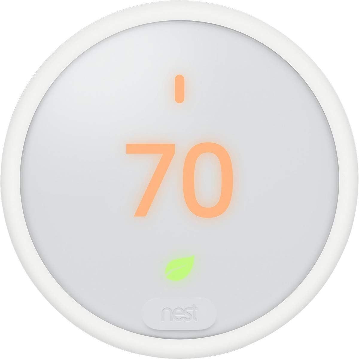 Google Nest Smart Thermostat E (3rd Gen) - Frosted White by Google - Image 2