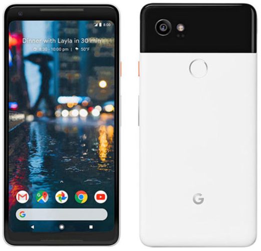 Google Pixel 2 XL - 64GB - Black & White - Unlocked by Google - Refurbished - Very Good condition - US$89.49