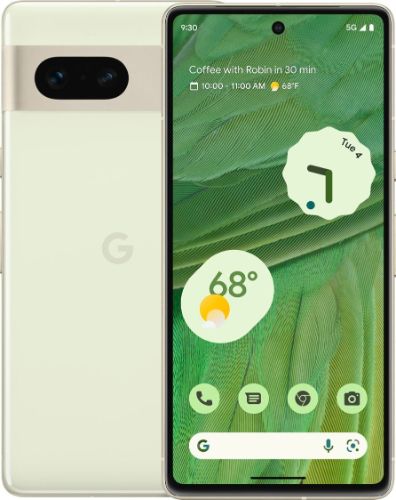 Google Pixel 7 - 128GB - Lemongrass - Unlocked by Google - Refurbished - Very Good condition - US$192.49