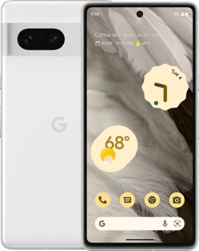 Google Pixel 7 - 128GB - Snow - Unlocked by Google - Refurbished - Premium condition - US$192.48