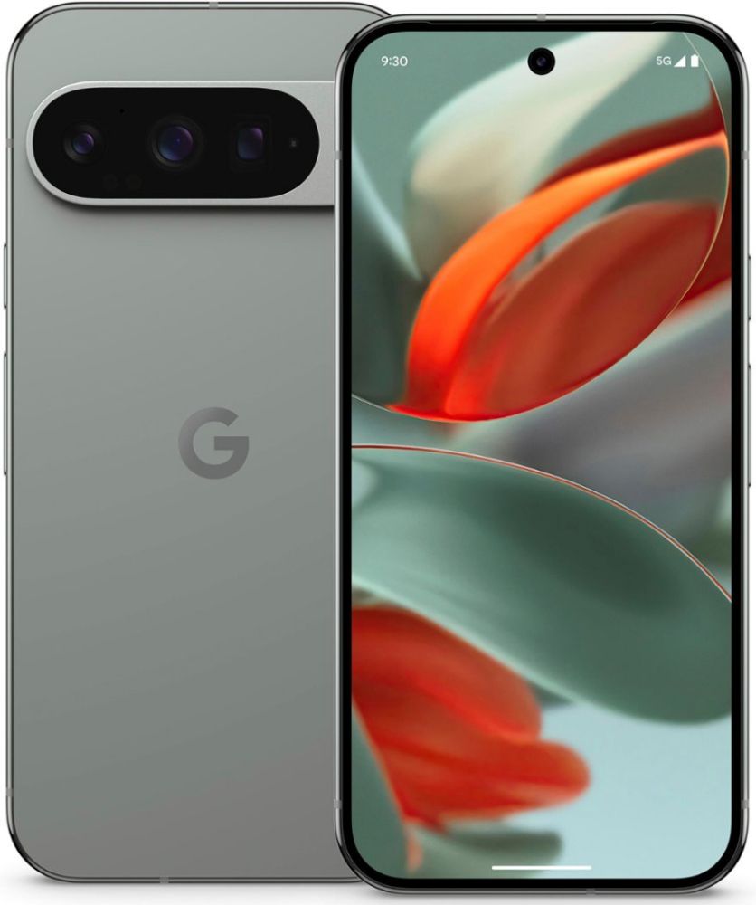 Google Pixel 9 Pro - 128GB - Hazel - Unlocked by Google - Refurbished - Good condition - US$440.98