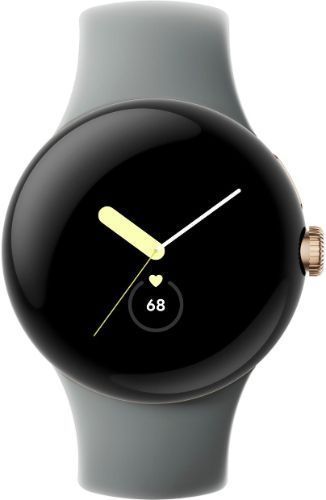 Google Pixel Watch 1 (Bluetooth + LTE) - 41mm - Champagne Gold Case with Hazel Active Band by Google - Refurbished - Very Good condition - US$48.98