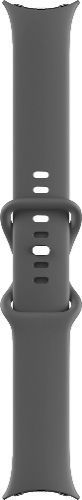 Google Pixel Watch 1 (Bluetooth) - 32GB - 30.4mm - Polished Silver Stainless Steel Case with Charcoal Fluoroelastomer Active Band by Google - Image 5