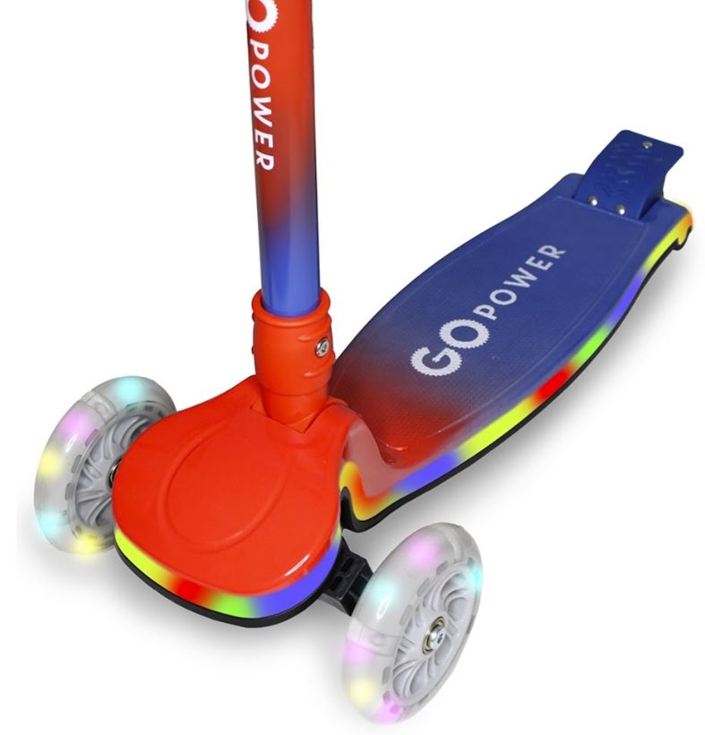 GoPowerBike GoRider Kick Scooter - Blue/Red by GoPowerBike - Image 3