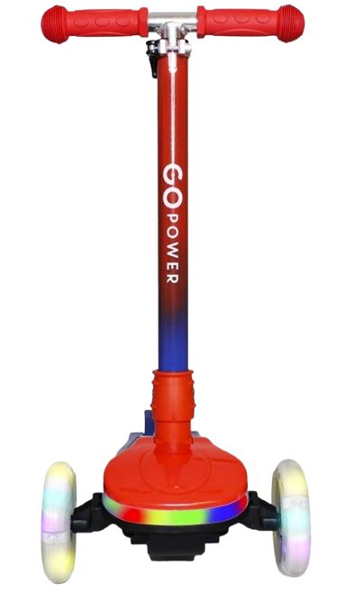 GoPowerBike GoRider Kick Scooter - Blue/Red by GoPowerBike - Image 4