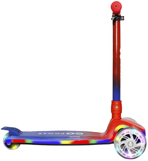 GoPowerBike GoRider Kick Scooter - Blue/Red by GoPowerBike - Image 5