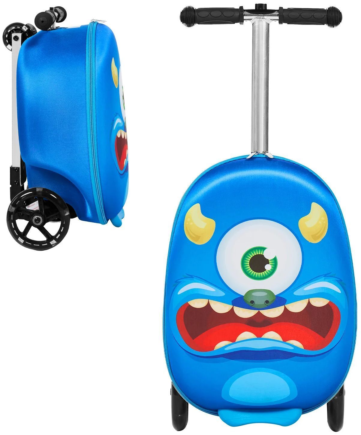 GoPowerBike GoVoyage Kids 2-in-1 Luggage Scooter - Blue by GoPowerBike - Refurbished - Very Good condition - US$50.98