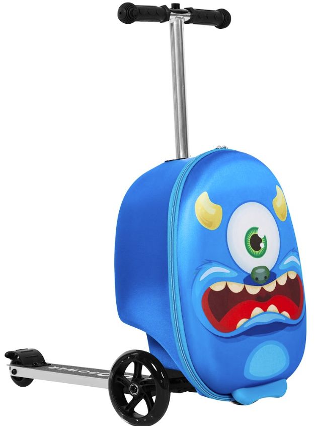 GoPowerBike GoVoyage Kids 2-in-1 Luggage Scooter - Blue by GoPowerBike - Image 4