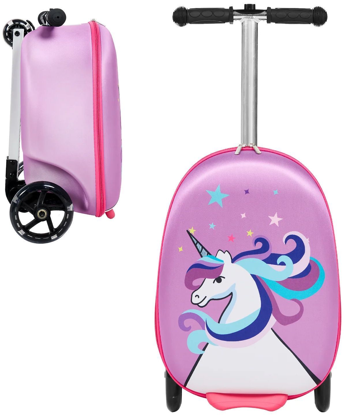 GoPowerBike GoVoyage Kids 2-in-1 Luggage Scooter - Pink by GoPowerBike - Refurbished - Very Good condition - US$50.98