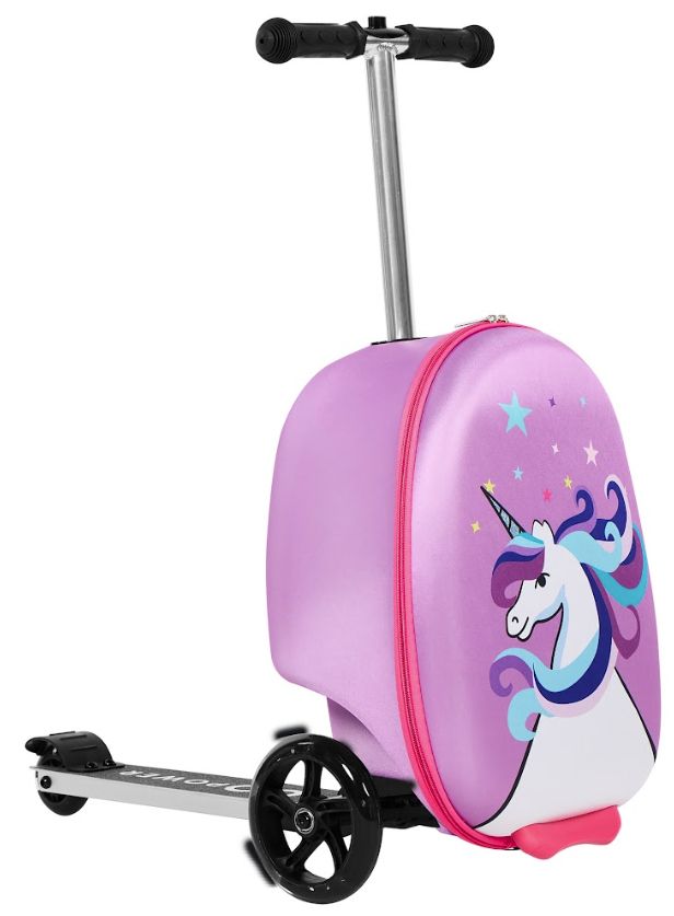 GoPowerBike GoVoyage Kids 2-in-1 Luggage Scooter - Pink by GoPowerBike - Image 5