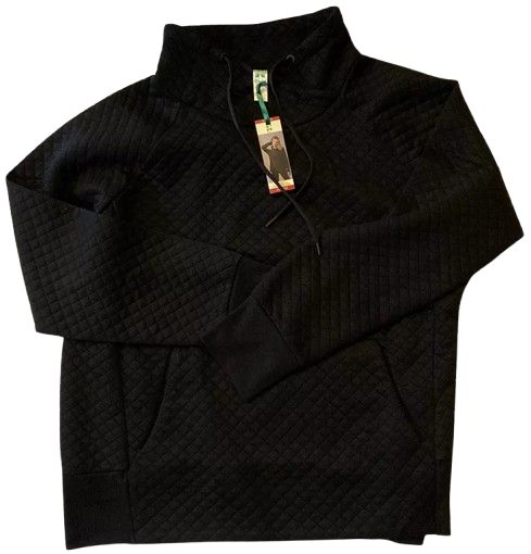 GreenTea Women's Quilt Pullover Top S - Black by GreenTea - Refurbished - Brand New condition - US$30.98