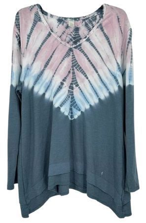 GreenTea Women's Tie Dye Top XXL - Dawn by GreenTea - Refurbished - Brand New condition - US$20.98