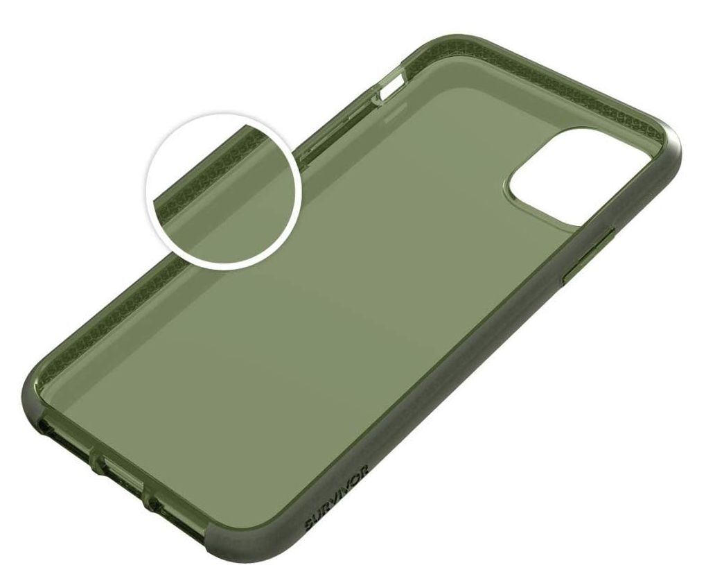 Griffin Survivor Clear/Noir Galaxy S8+ - Coque téléphone