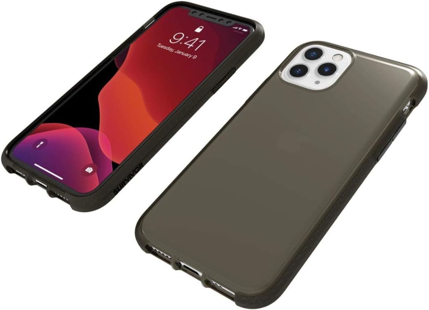 Griffin Survivor Clear Series Phone Case for Apple iPhone 11 Pro Max - Black by Griffin - Refurbished - Brand New condition - Image 4