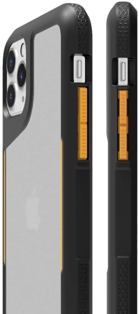 Griffin Survivor Endurance Phone Case for Apple iPhone 11 Pro Max - Black/Citrus by Griffin - Refurbished - Brand New condition - Image 3