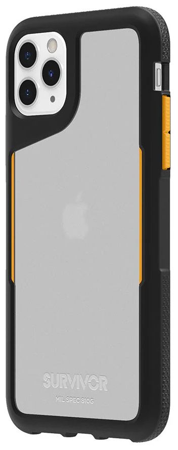 Griffin Survivor Endurance Phone Case for iPhone 11 Pro - Black/Citrus by Griffin - Refurbished - Brand New condition - Image 2