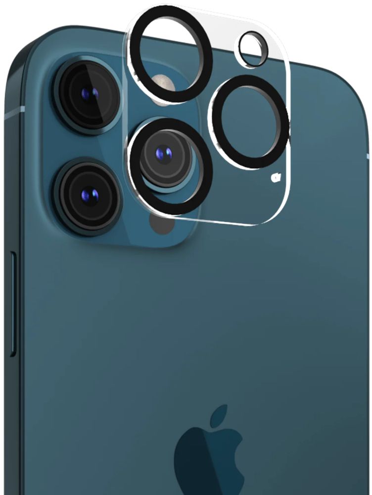 GRIP GLASS Camera Glass Lens Protectors for iPhone 12 Pro Max - Transparent - Brand New by GRIP GLASS - Refurbished - Brand New condition - US$10.08