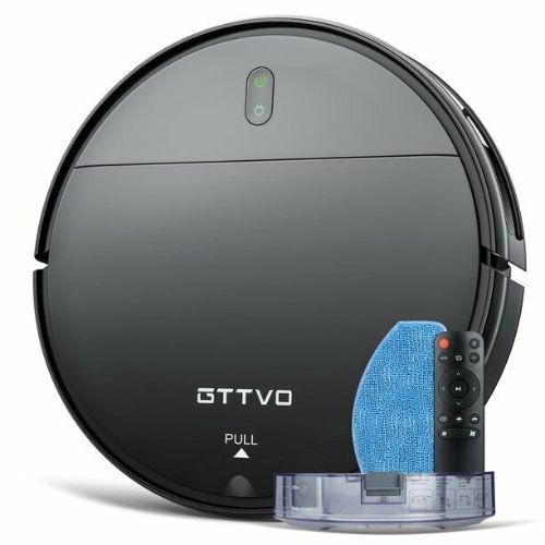 GTTVO BR150 2-in-1 Robot Vacuum & Mop Cleaner - Black by GTTVO - Refurbished - Very Good condition - US$100.99