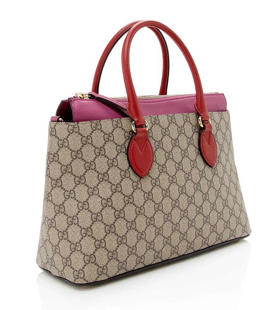 Gucci GG Supreme Small Tote - Coated Canvas - Beige by Gucci - Image 2