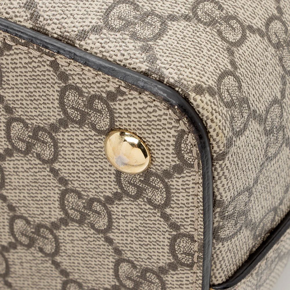 Gucci GG Supreme Small Tote - Coated Canvas - Beige by Gucci - Image 14