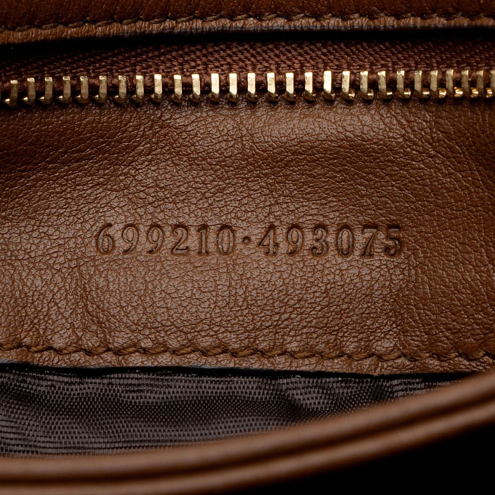 Gucci Leather Blondie Medium Shoulder Bag - Leather - Brown by Gucci - Image 6