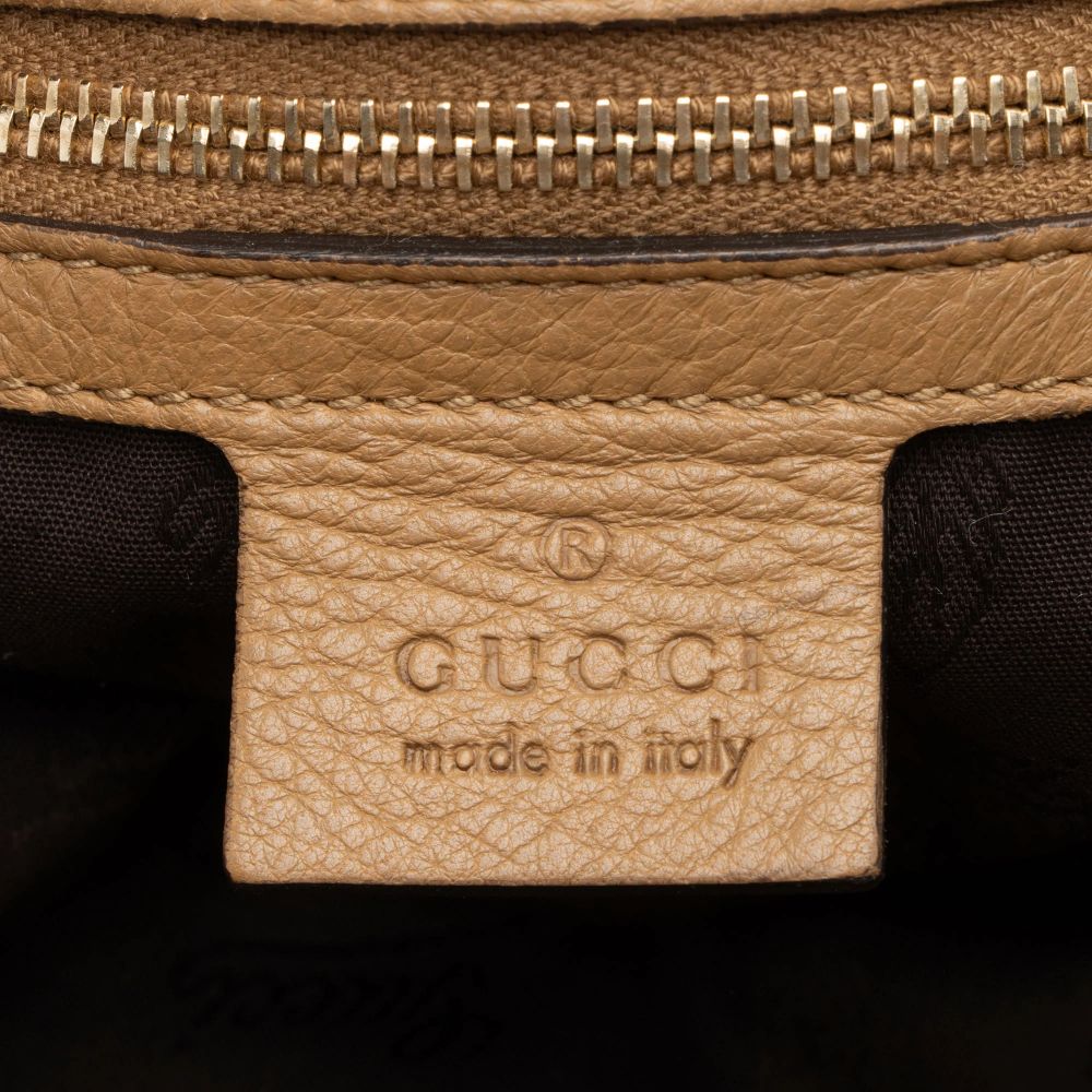 Gucci Leather Sienna Medium Hobo - Leather - Brown by Gucci - Image 8