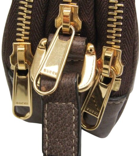 Gucci Ophidia Leather GG Supreme Shoulder Bag - Leather - Beige/Brown by Gucci - Image 5