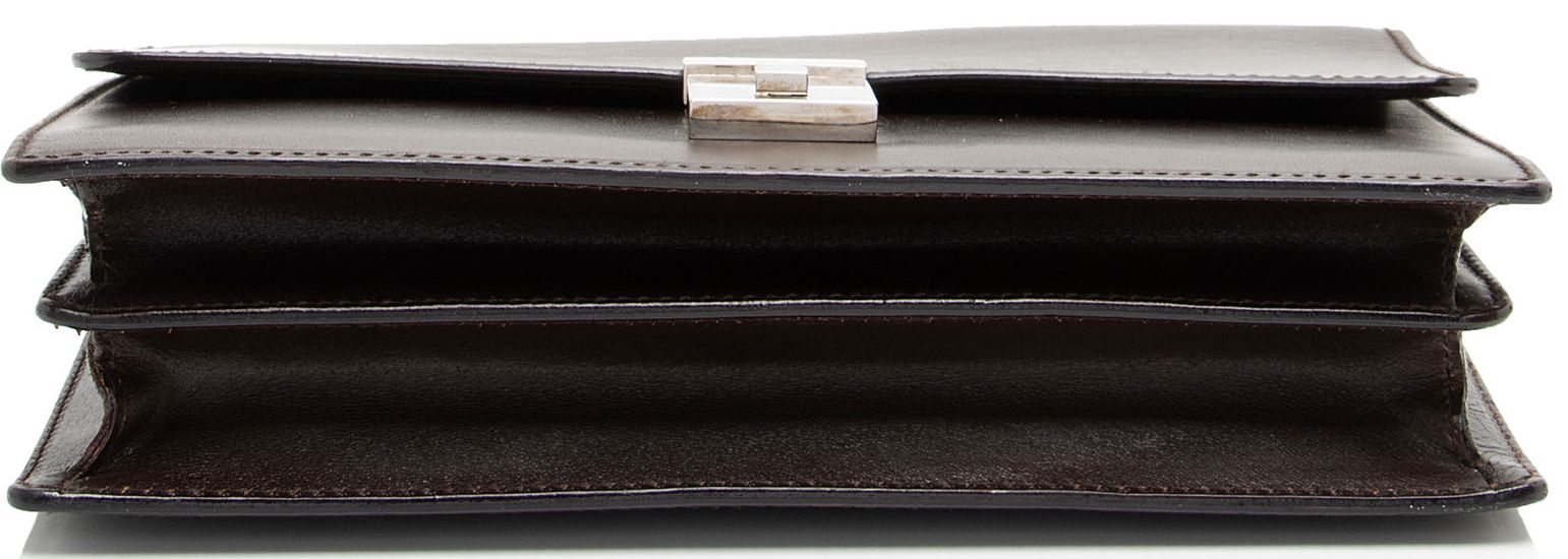 Pre-owned black leather Gucci Piston lock | Mercari Authentic Preowned Black Gucci Wristlet/lock works/has keys main image 1