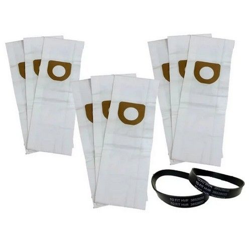 GV 3M Style Bags & 5 Pack of Belts (10 Pack) - White by GV - Refurbished - Very Good condition - US$40.98