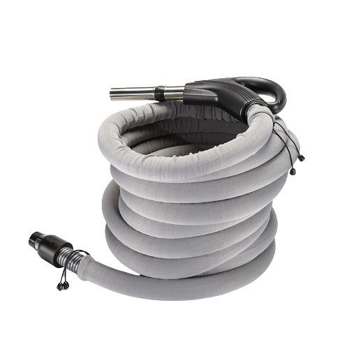 GV Universal Central Vacuum Hose Kit with Turbo Nozzles - Black/White by GV - Image 3