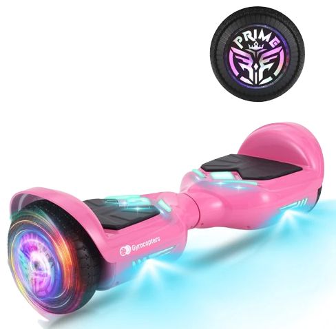 Gyrocopters Prime Hoverboard with Wireless Music Speaker - Pink by Gyrocopters - Refurbished - Very Good condition - CA$172.48