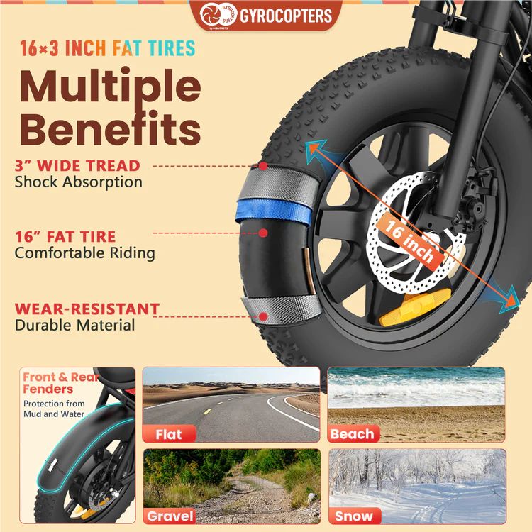 Gyrocopters Vortex Electric Scooter for Adults - Black by Gyrocopters - Image 5
