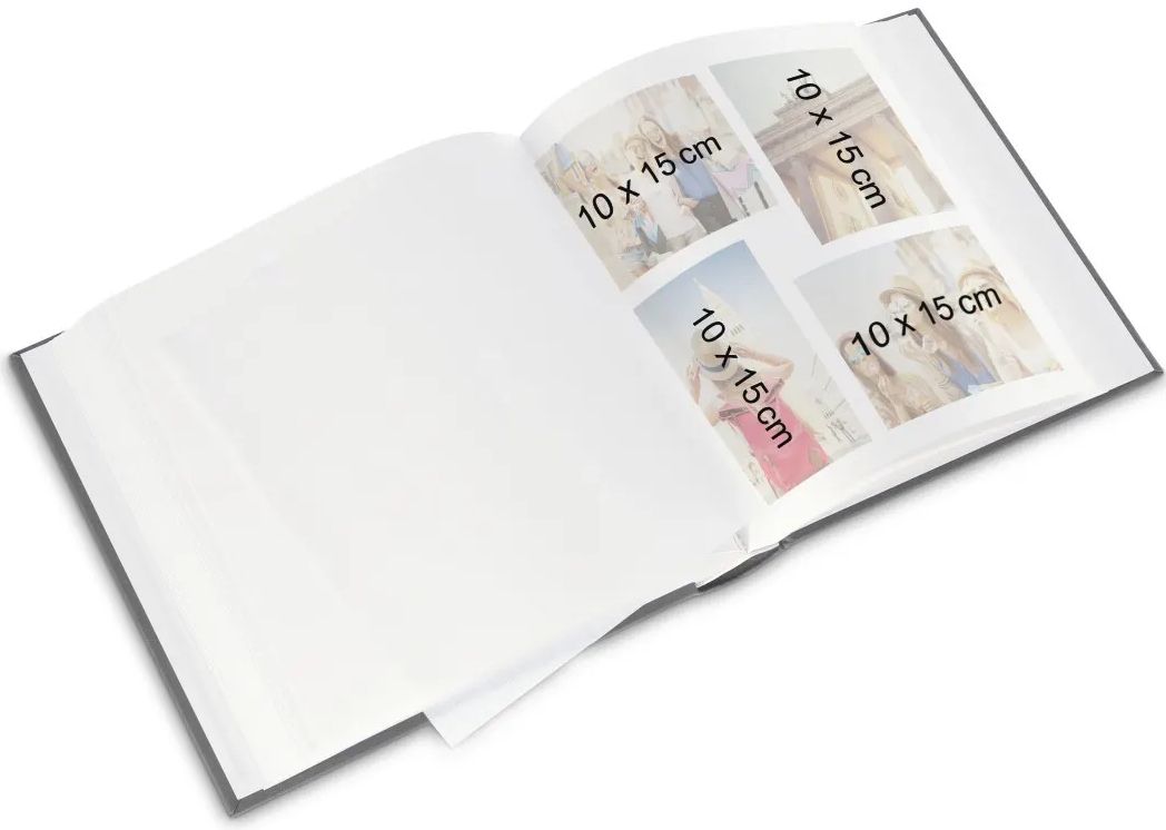 Hama Fine Art Bookbound Dry Mount 300x300 Bordeaux Jumbo Photo Album (100 Page) - Red by Hama - Image 3